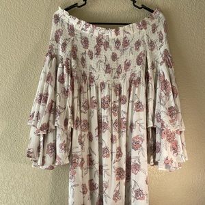 Floral mini dress